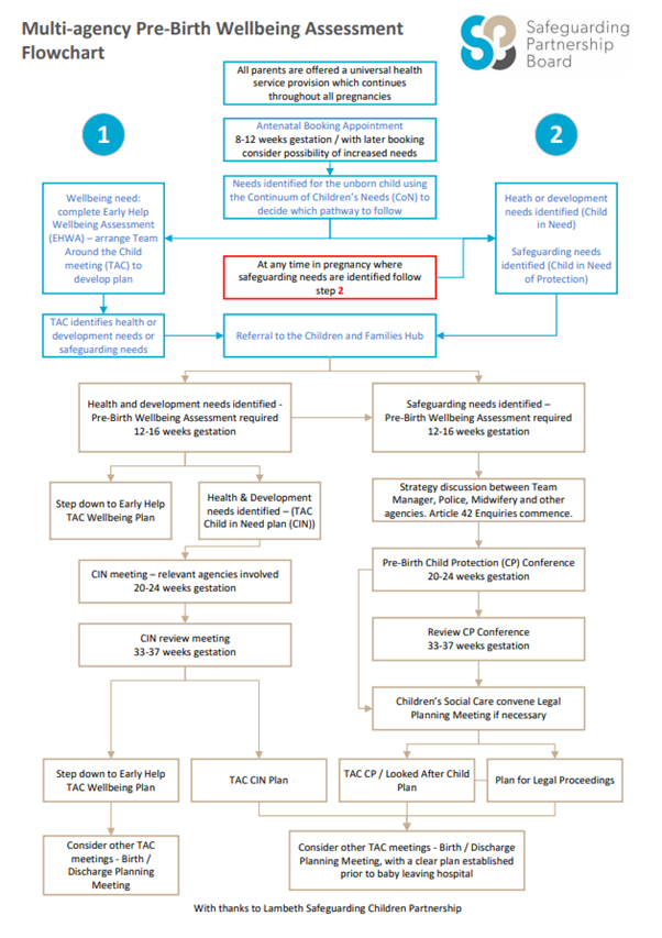 Wellbeing Assessment Flowchart