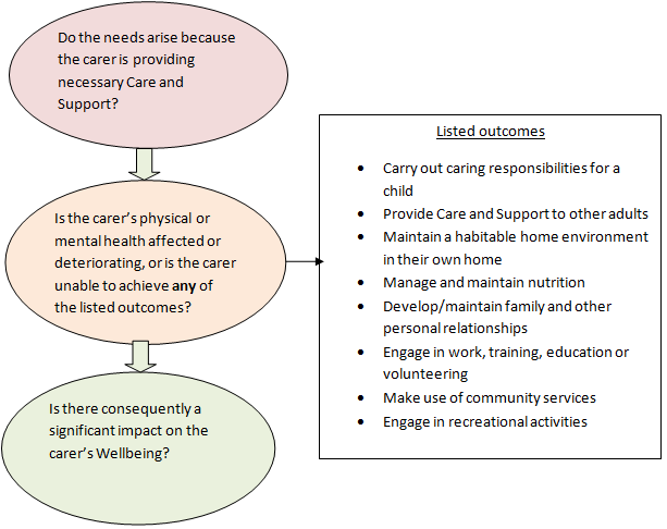 The National Eligibility Criteria for People with Care and Support Needs